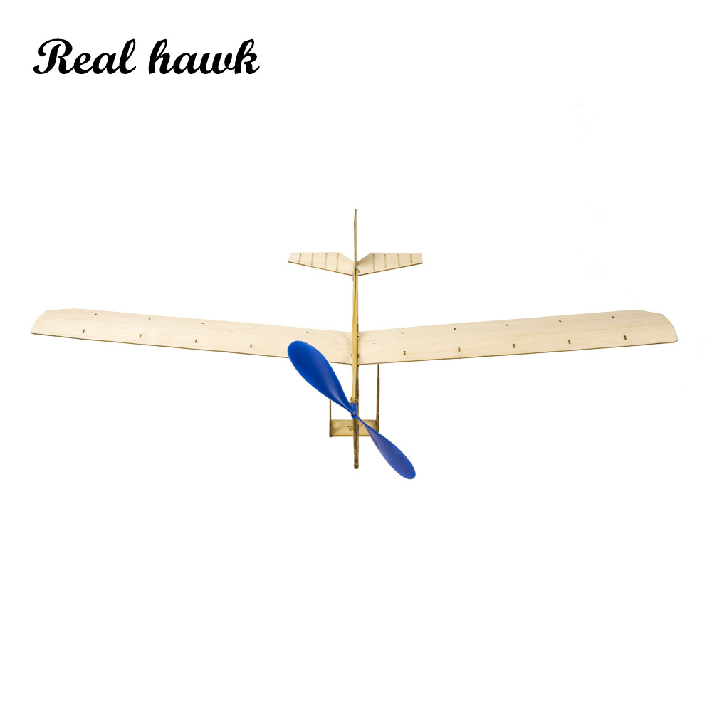 Woodworking Hobbies - STEM rubberen band aangedreven vliegtuigkit, doe-het-zelf