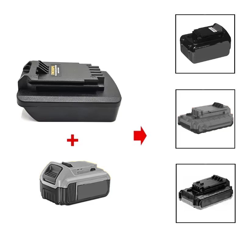 Black+Decker Tool 20V Max - Batterijadapter voor Dewal DCB 18/20V-batterij, om