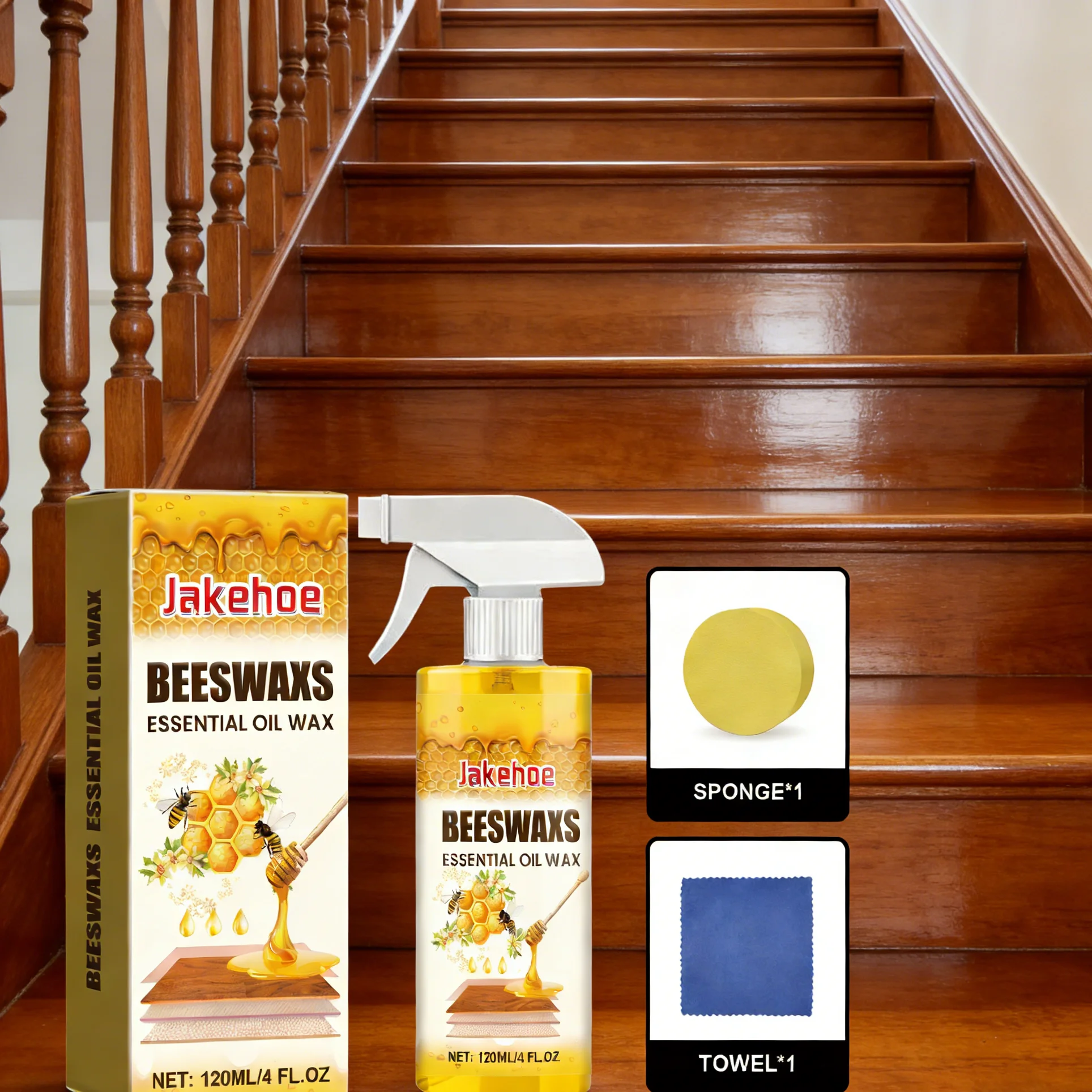 Woodworking Oil Finish - Meubels Bijenwas Polijstspray Hout Voedende Verzorgingsolie