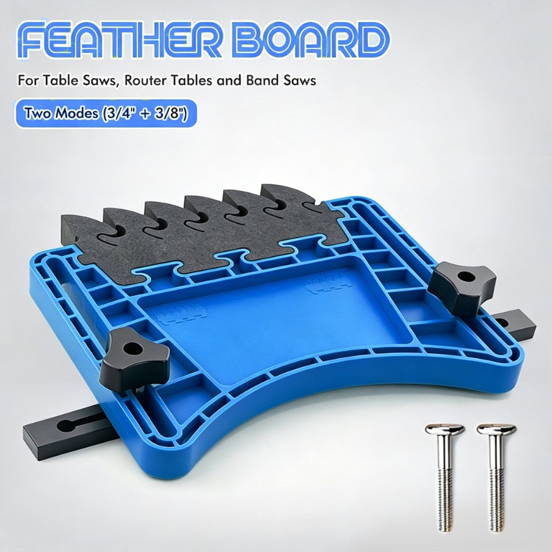 Woodworking Bandsaw - Houtbewerking Feather Board Anti Kickback Safety