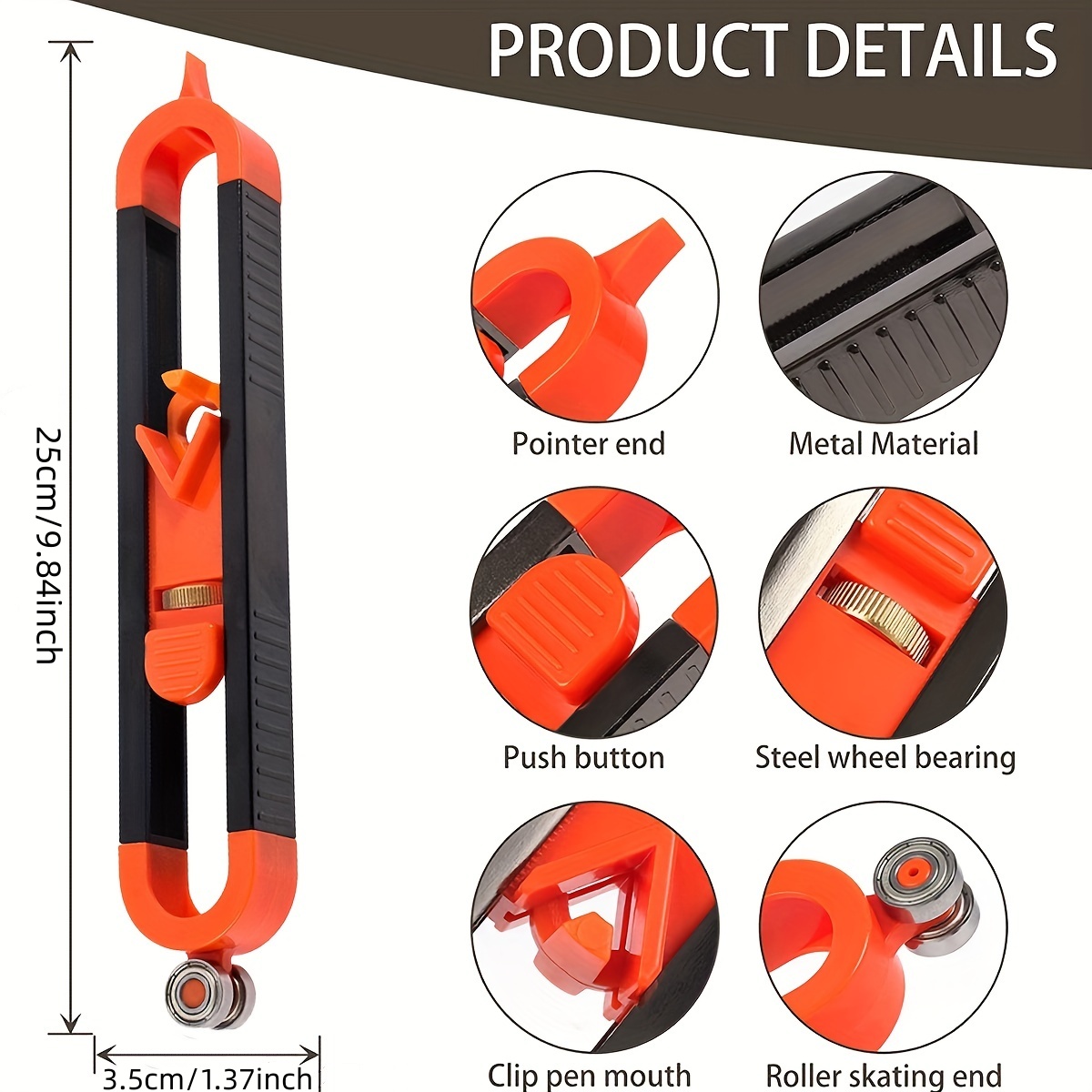 Contourmeter-aftekeninstrument - Woodworking Equipment recensie en prijs