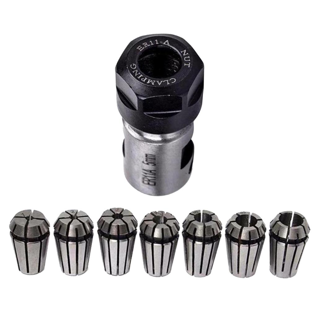 ER11-set met veerspanhuls, gem - Woodworking Lathe Machine recensie en prijs