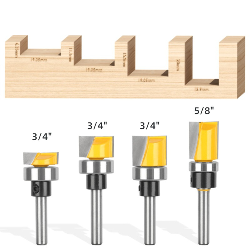 1/4 inch schacht freesfrees me - Router Bits For Woodworking recensie en prijs