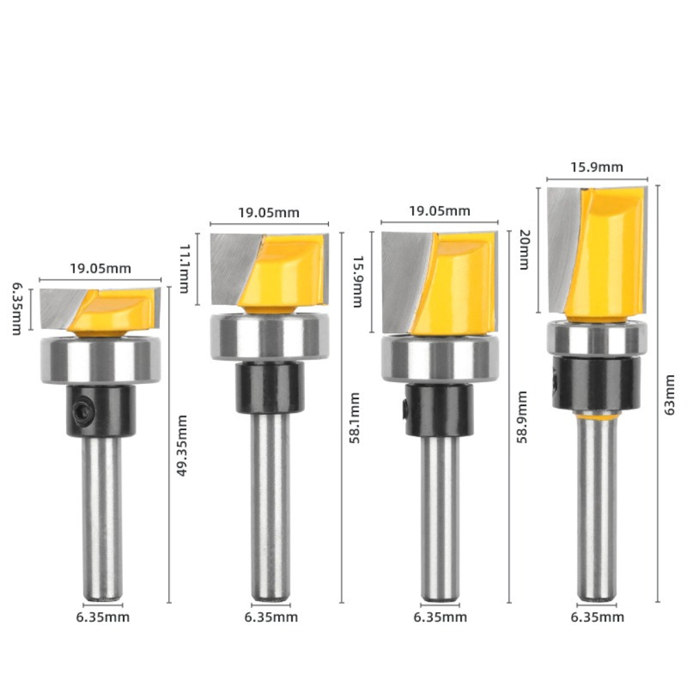 1/4 inch schacht freesfrees me - Router Bits For Woodworking recensie en prijs