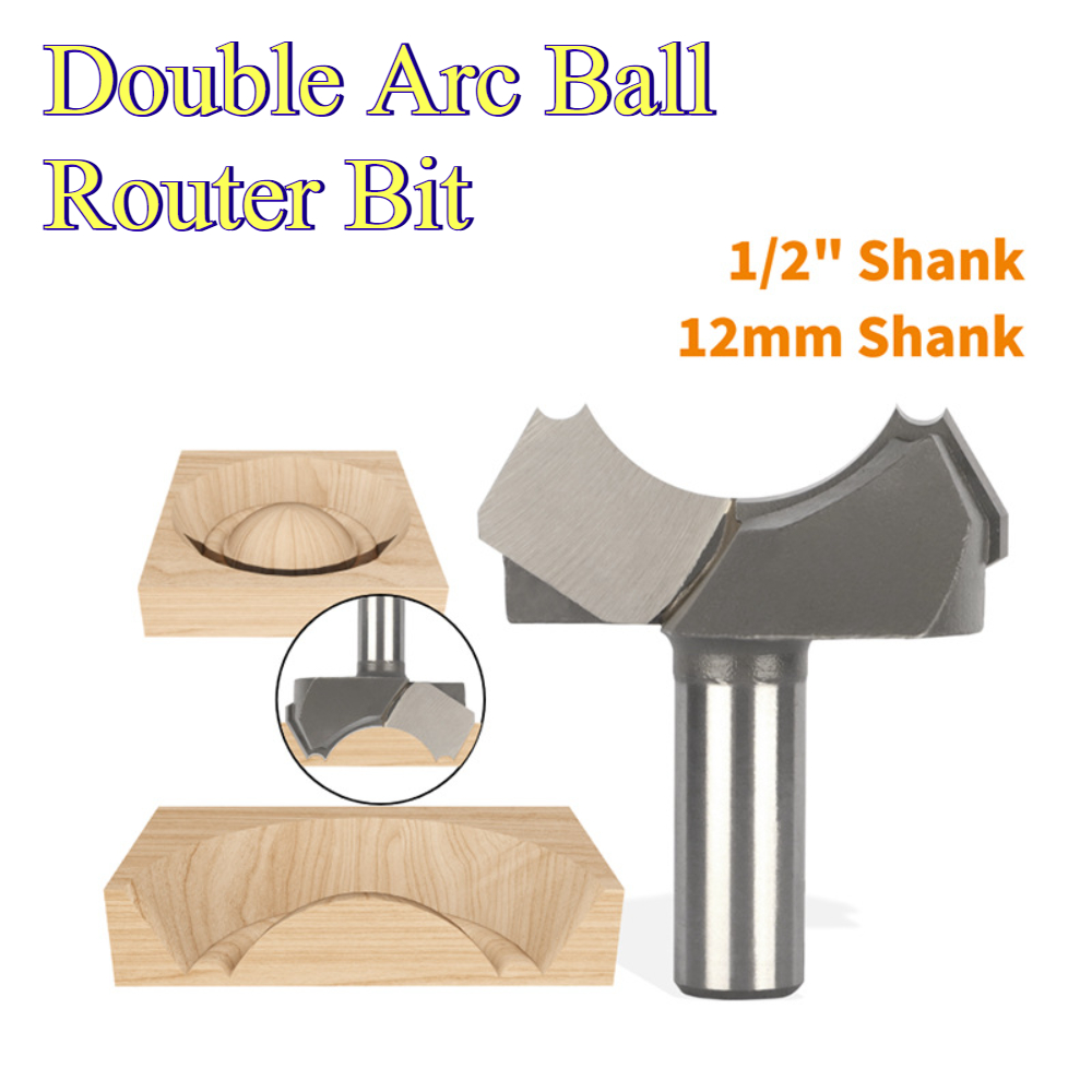 Dubbele boogfrees, hardmetalen - Router Bits For Woodworking recensie en prijs