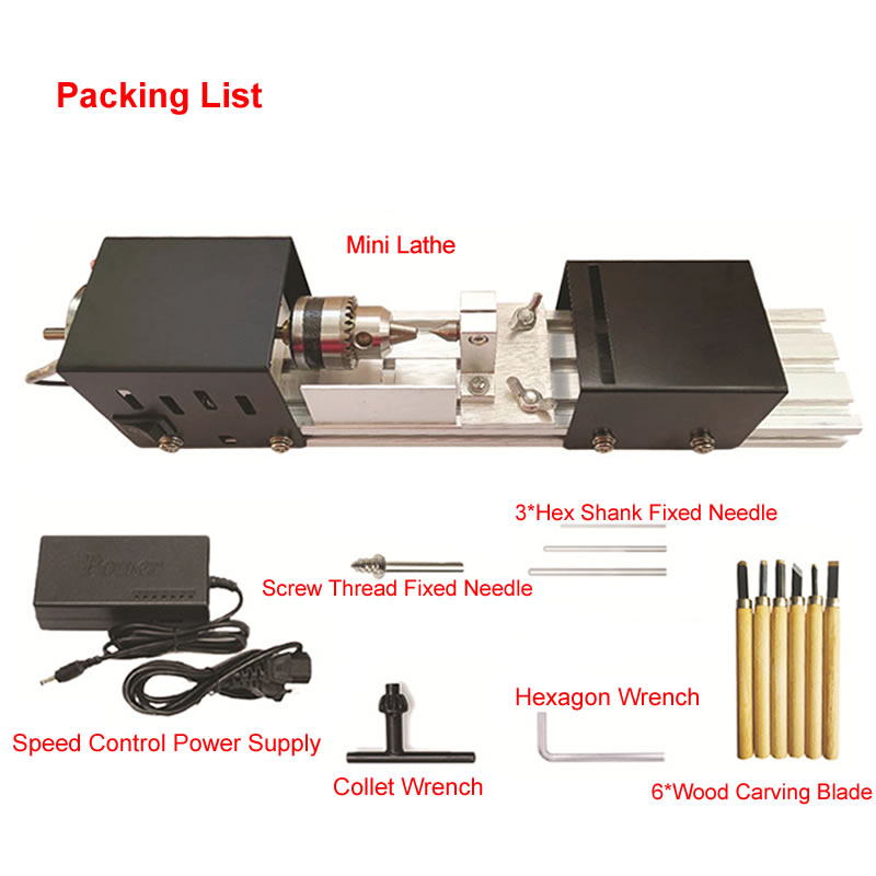 Mini Kralen Machine Miniatuur  - Woodworking Lathe Machine recensie en prijs