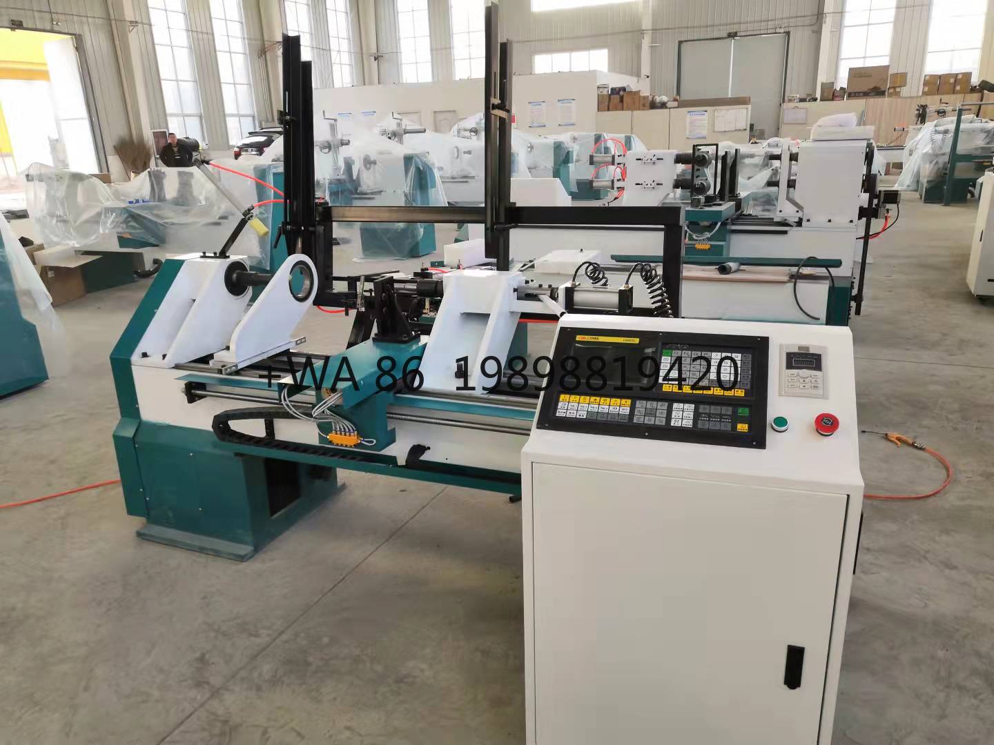 Cnc houtdraaibankmachine met a - Woodworking Lathe Machine recensie en prijs