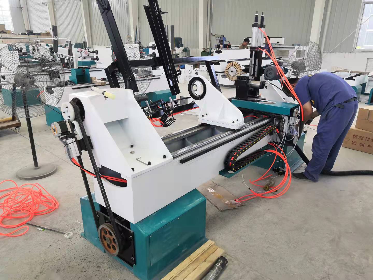 Cnc houtdraaibankmachine met a - Woodworking Lathe Machine recensie en prijs