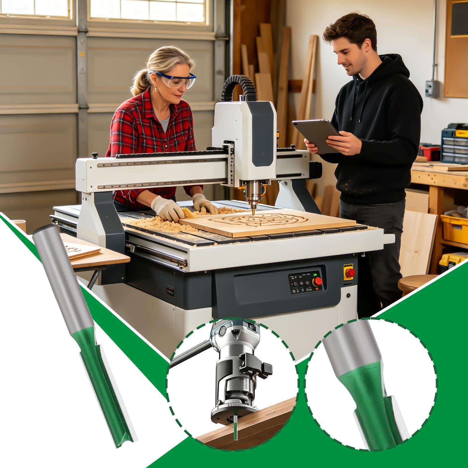 Rechte frees met 8 mm schachtd - Router Bits For Woodworking recensie en prijs