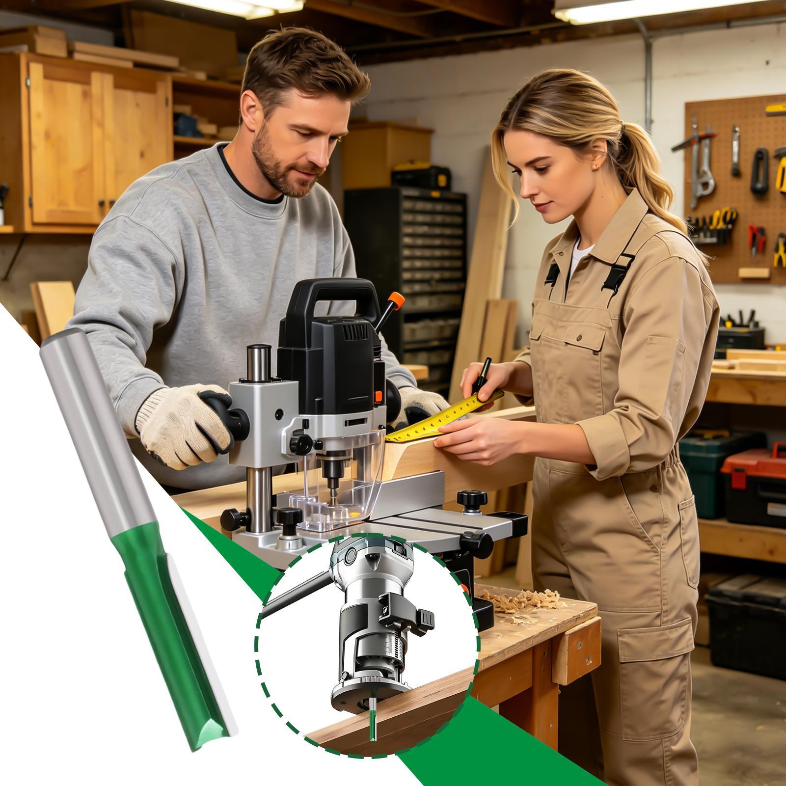 Rechte frees met 8 mm schachtd - Router Bits For Woodworking recensie en prijs