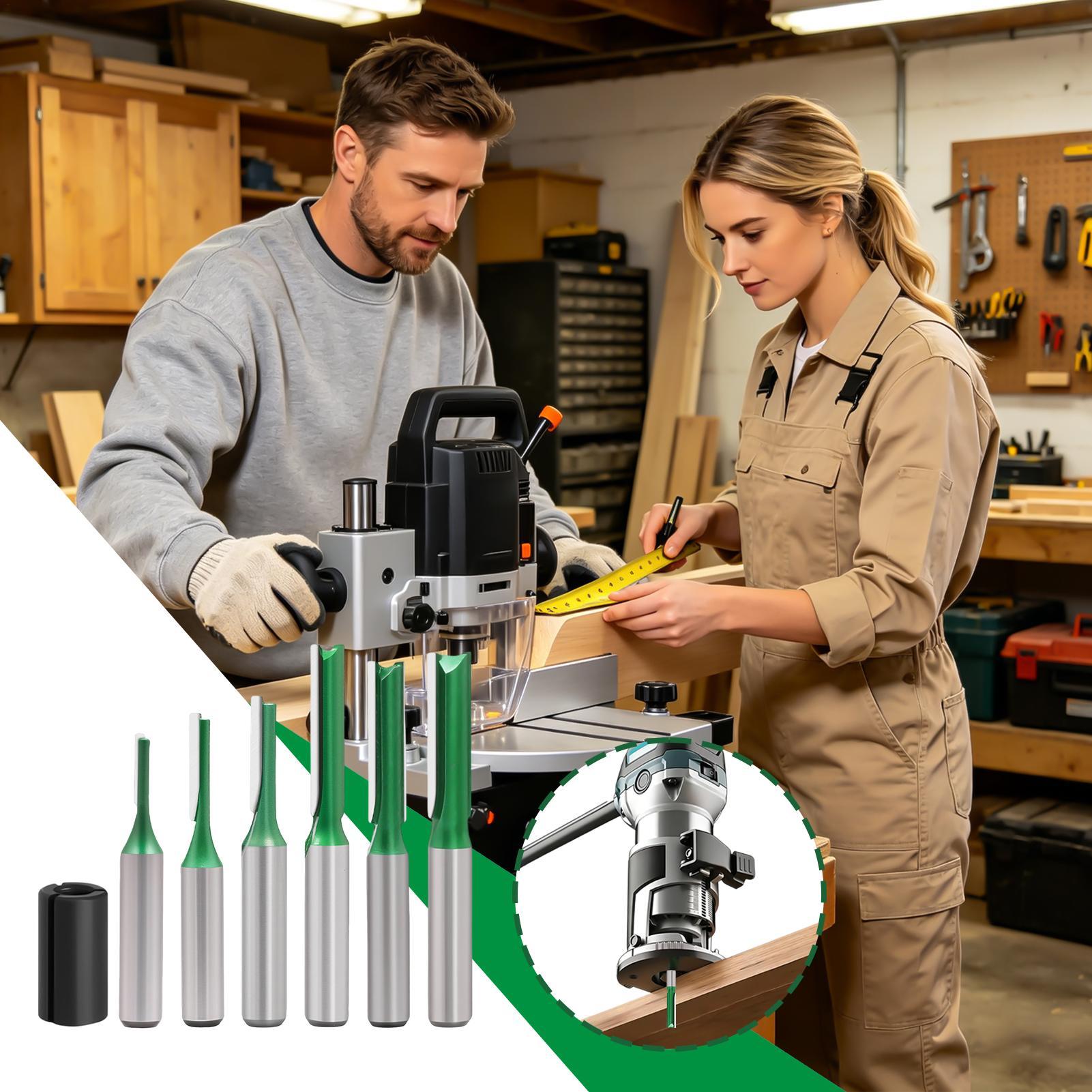 Rechte frees met 8 mm schachtd - Router Bits For Woodworking recensie en prijs