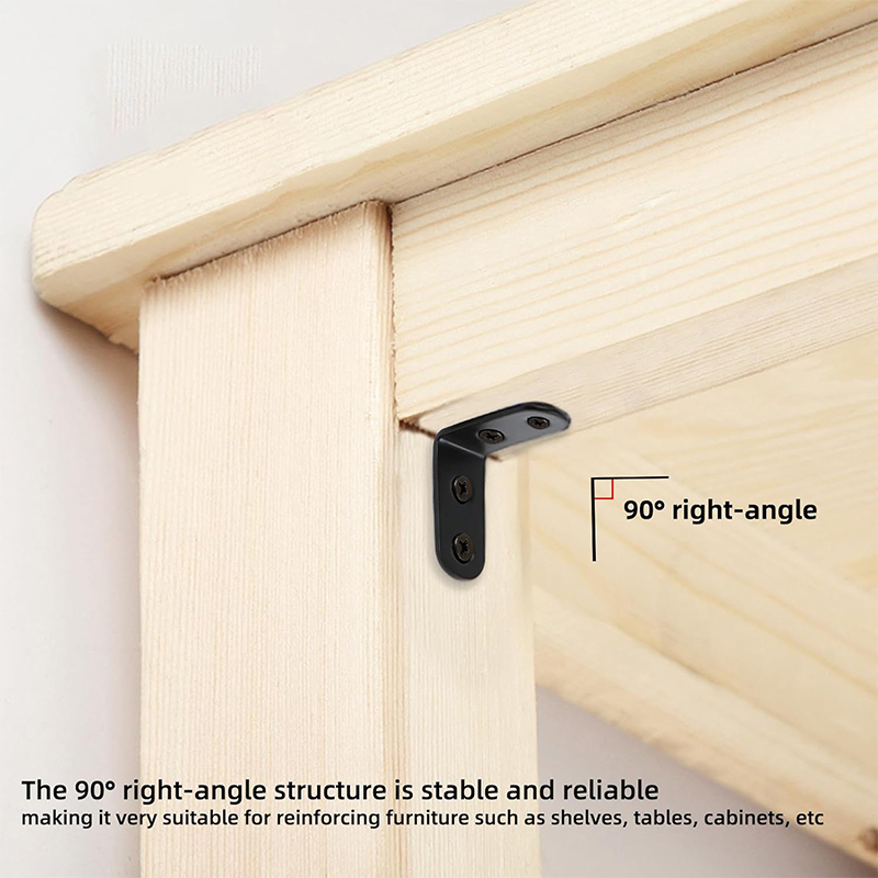 6-20 stuks zwarte hoekbeugel L - Woodworking Joint Types recensie en prijs