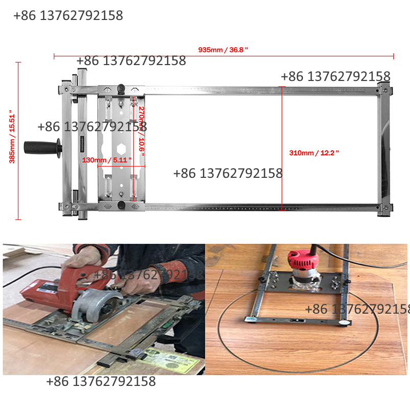4 inch 7 inch cirkelzaag gelei - Woodworking Boards recensie en prijs
