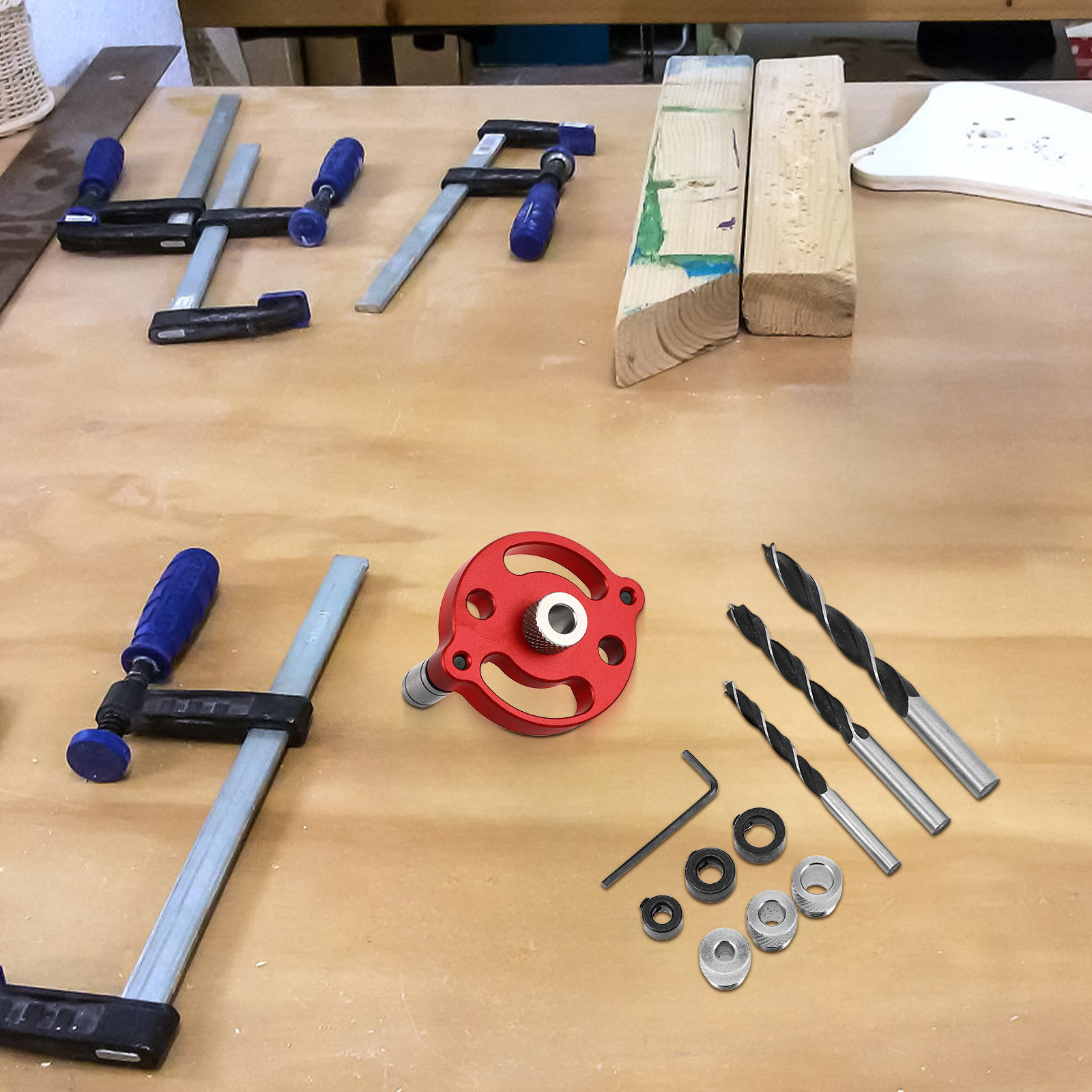 1 set precisie-boormalen van a - Woodworking Kits recensie en prijs