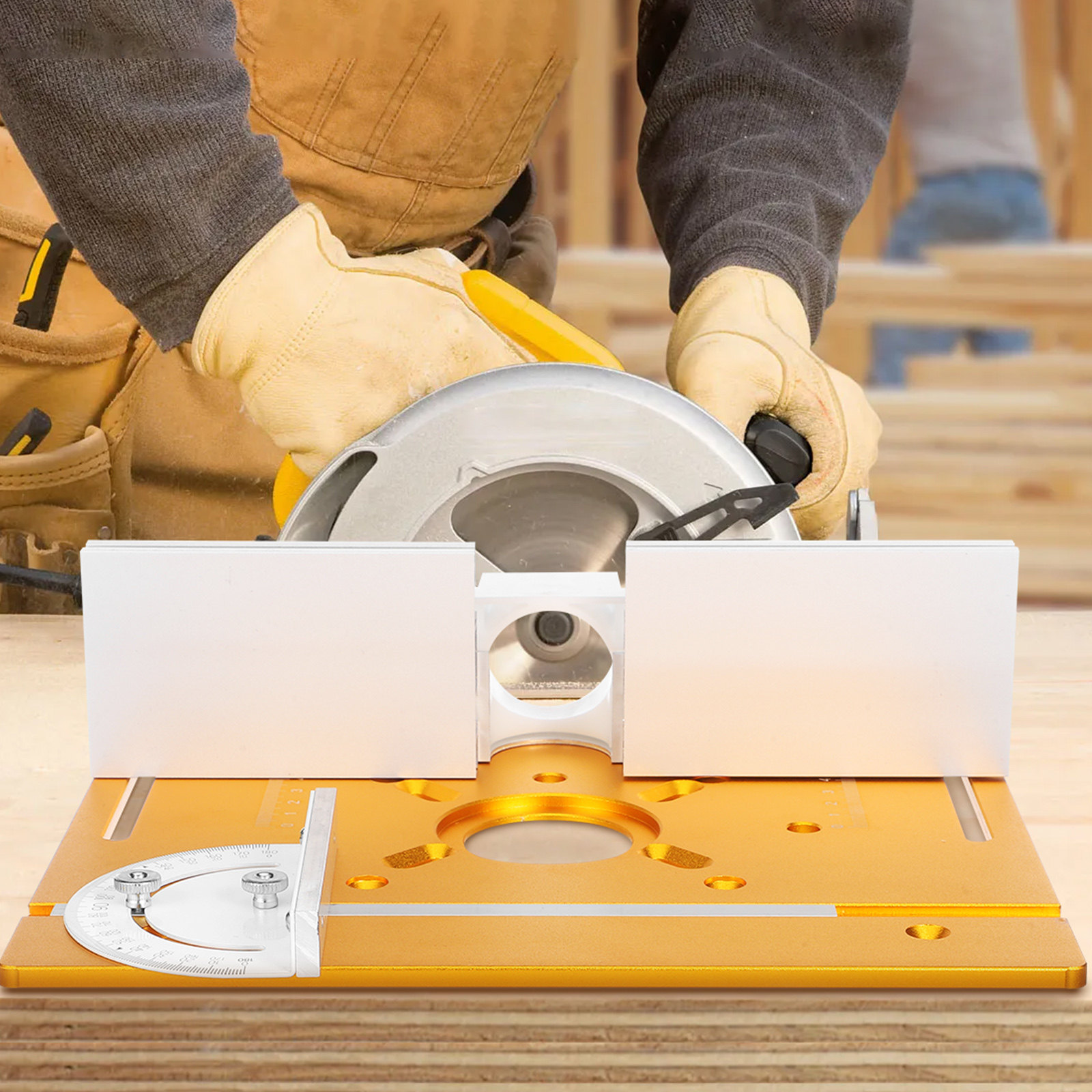 1 set aluminiumlegering inzetp - Woodworking Boards recensie en prijs