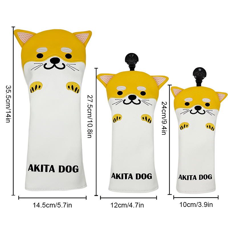 Golfclub Headcovers Set Hond C - Woodworking Hobbies recensie en prijs