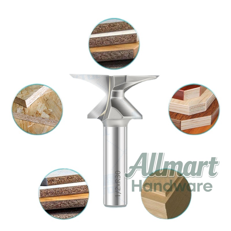Houtbewerkings bochthoekfrees, - Router Bits For Woodworking recensie en prijs