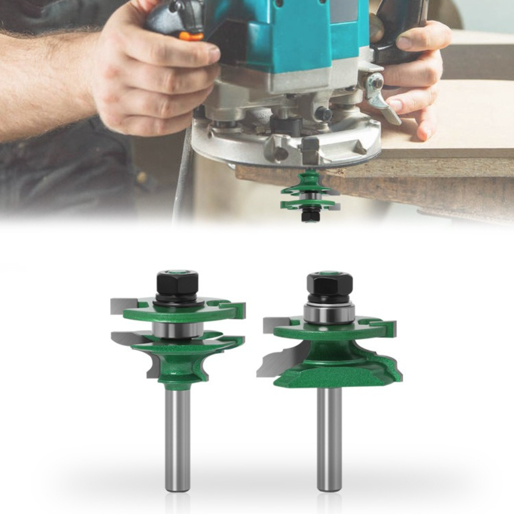 2-delige houtframe-freesbitset - Router Bits For Woodworking recensie en prijs
