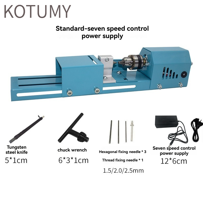 KOTUMY Mini-draaibank - Multif - Woodworking Lathe Machine recensie en prijs