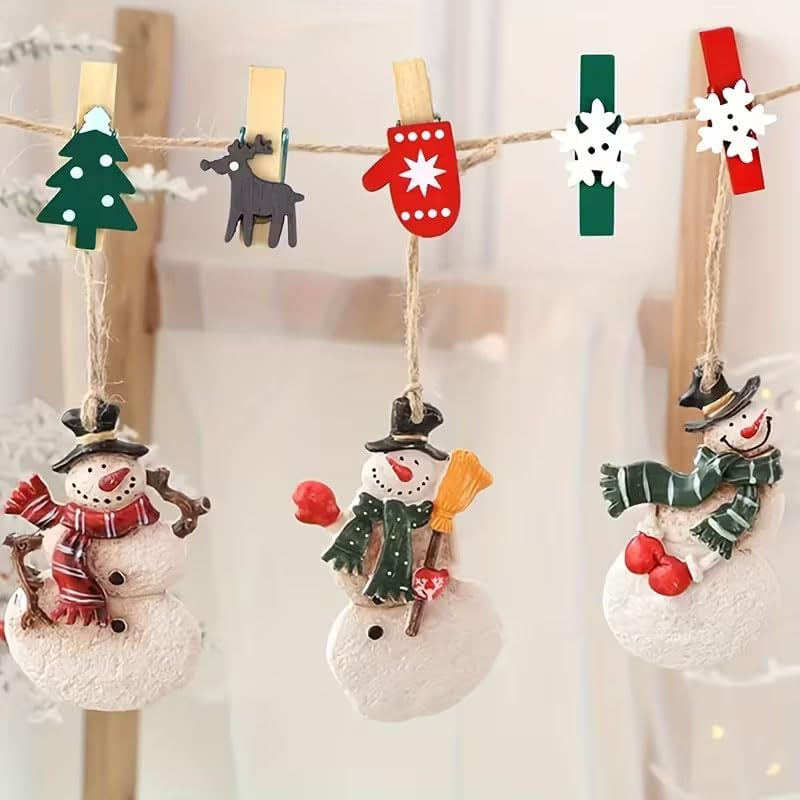 50/100 stuks kerst houten clip - Woodworking Z Clips recensie en prijs