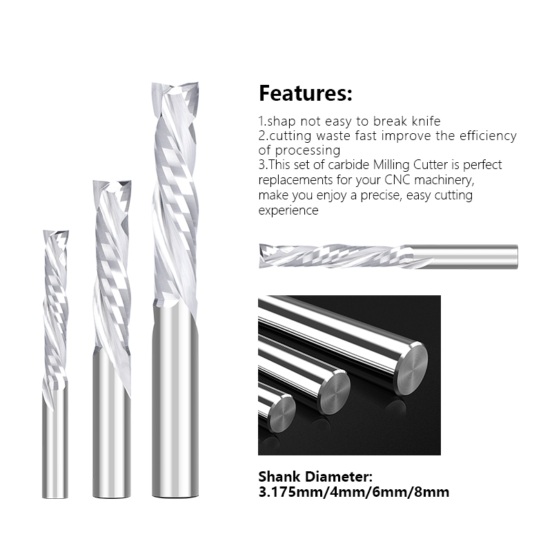 XUCHUAN Freesfrees 3.175-12mm  - Woodworking Nc recensie en prijs