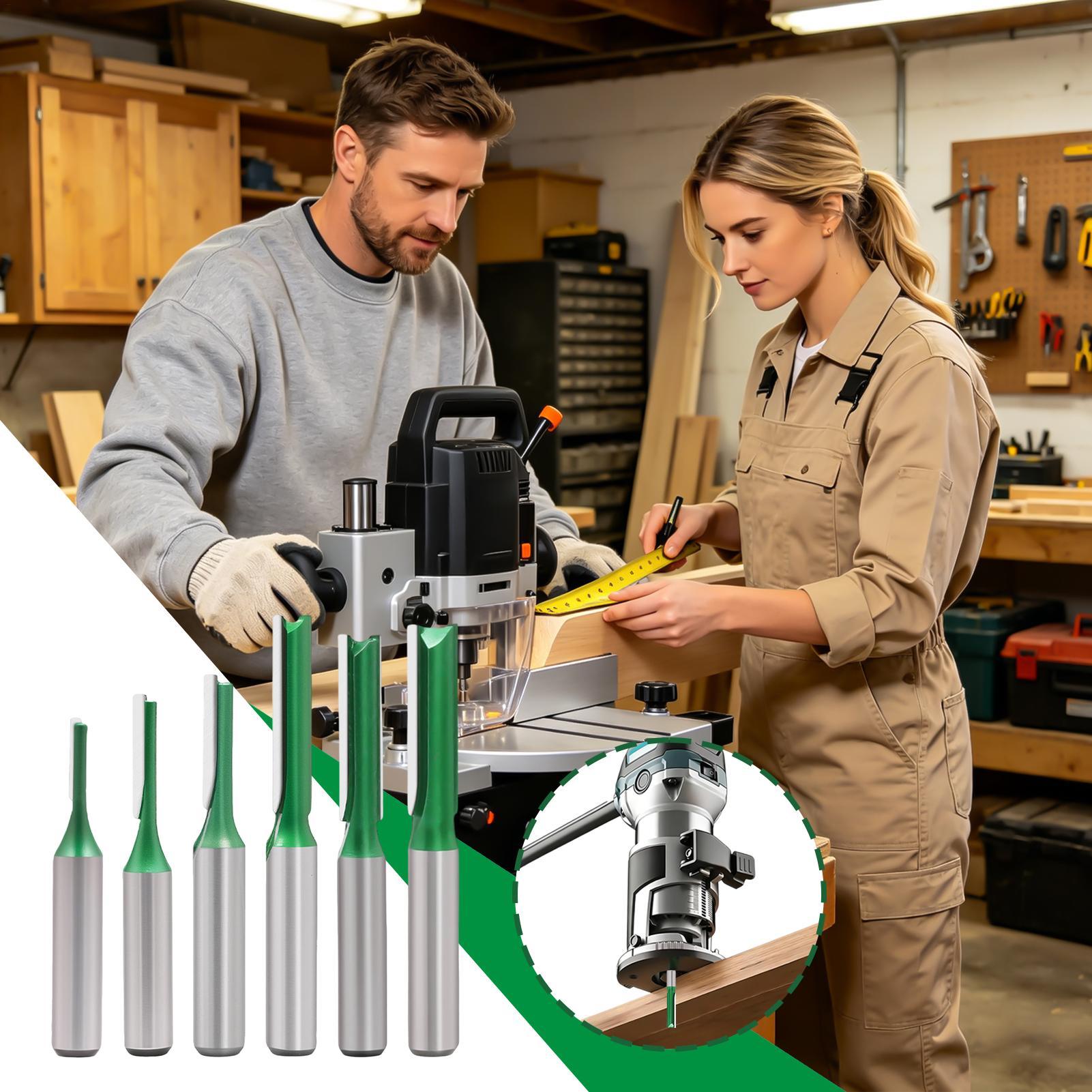 Houtbewerking Rechte frees met - Router Bits For Woodworking recensie en prijs