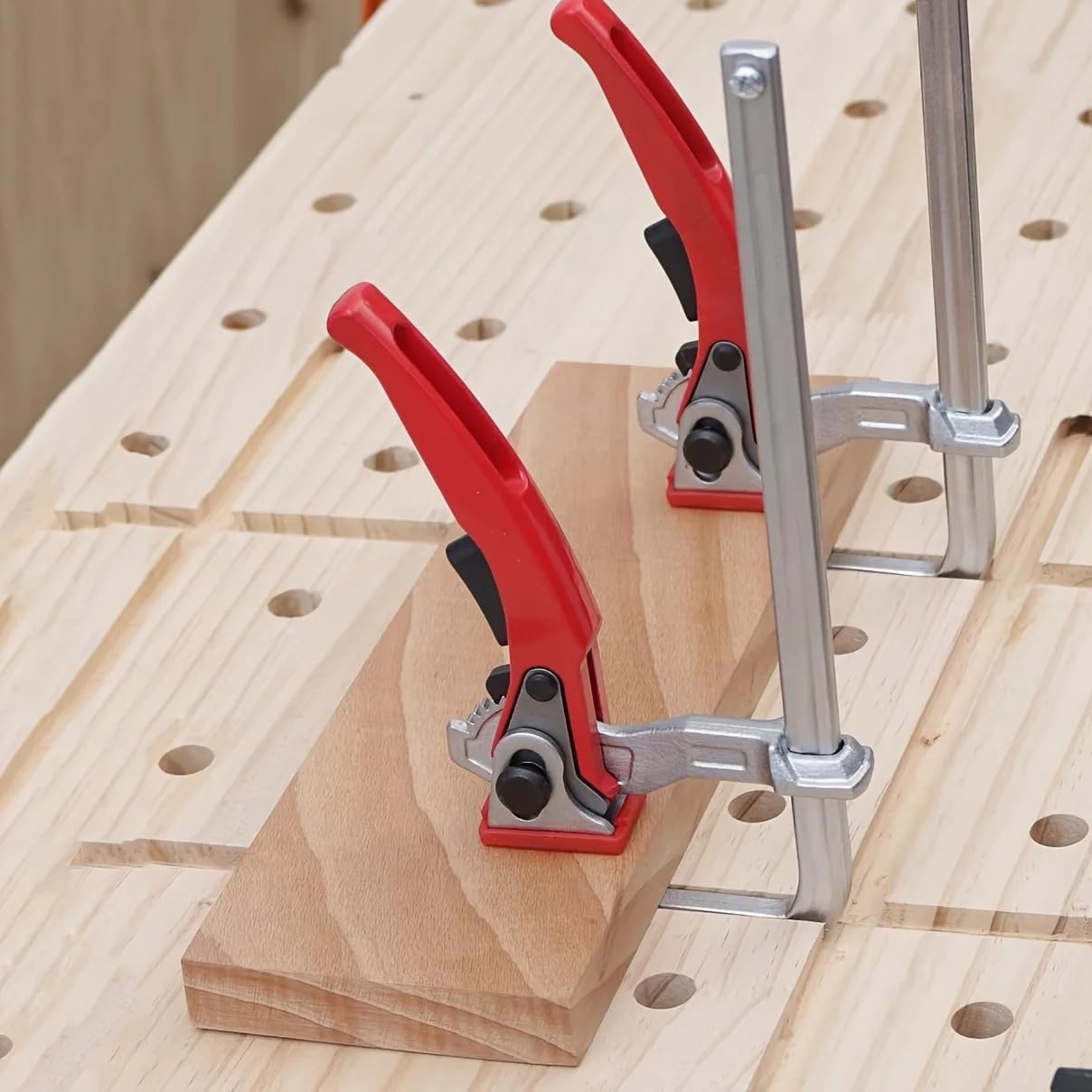 Zware ratelklem met snelspanne - Woodworking Z Clips recensie en prijs