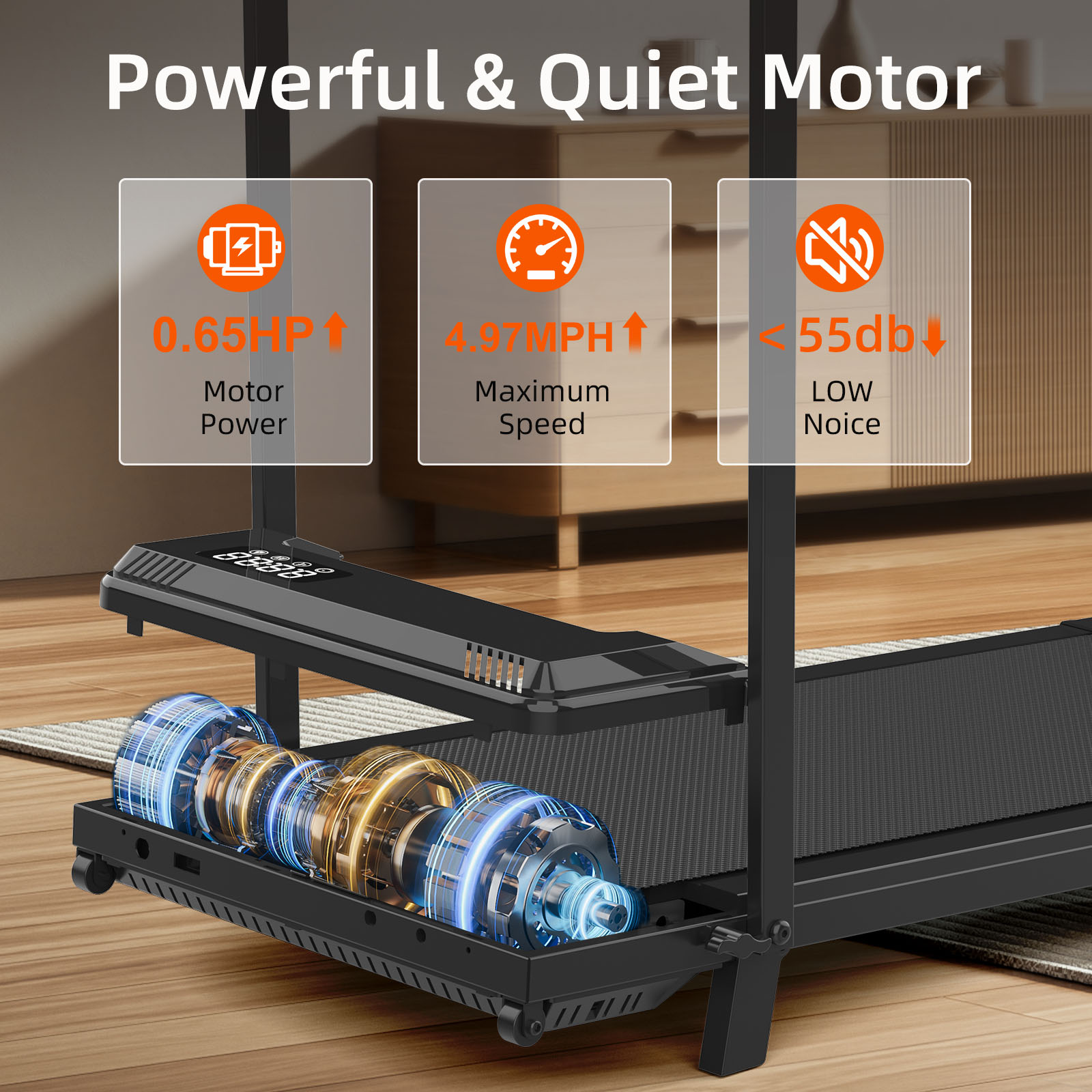 Opvouwbare bureau-loopband met - Woodworking Design App Free recensie en prijs